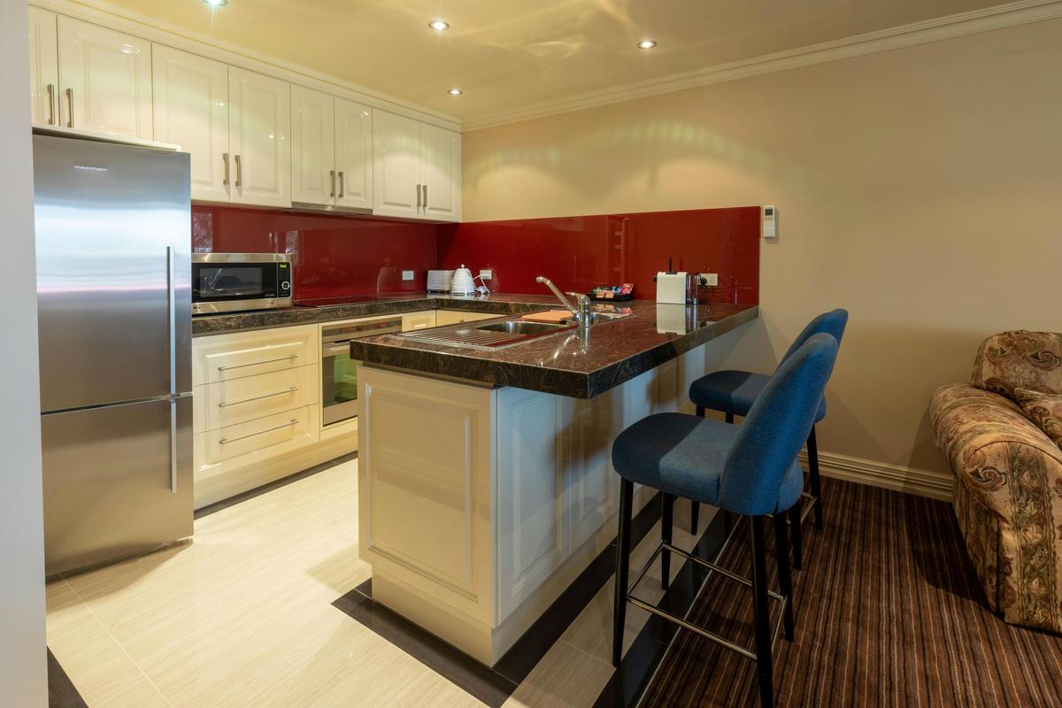 well appointed kitchen