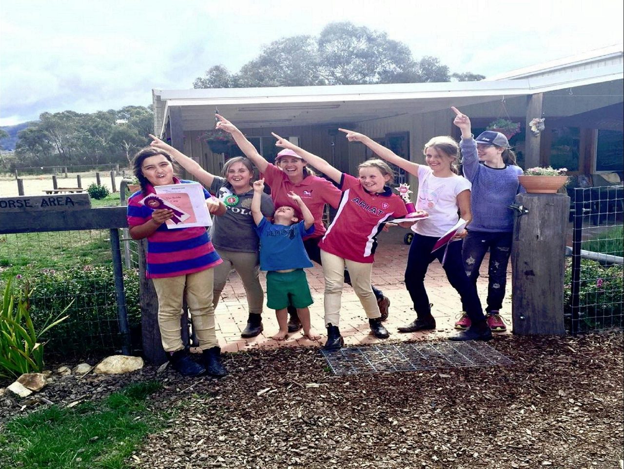 Very happy campers after completing their Overnight Camp!
