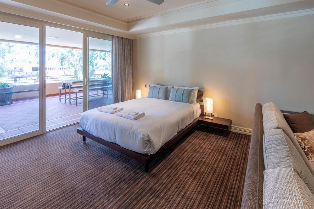 large windows to let in the views