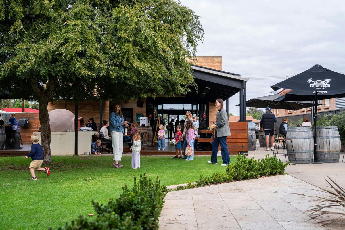 Visit Arrosto Coffee in Renmark's historic fire station