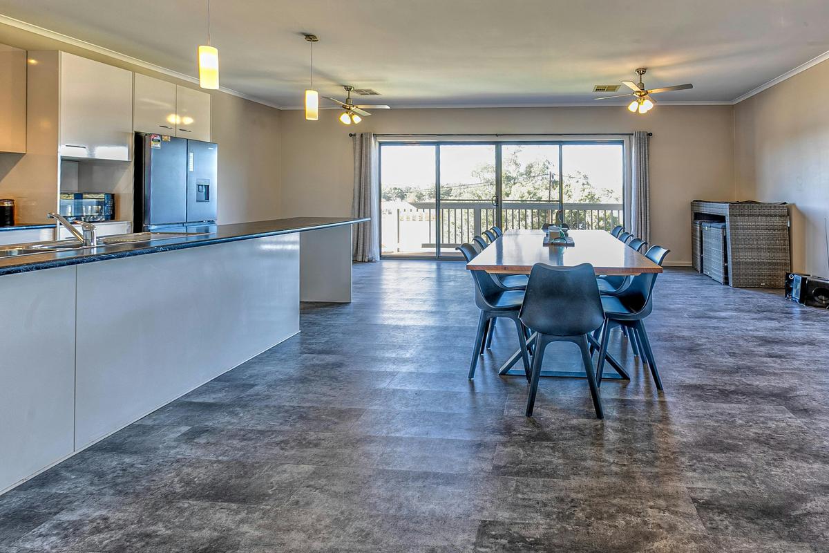 spacious open plan living