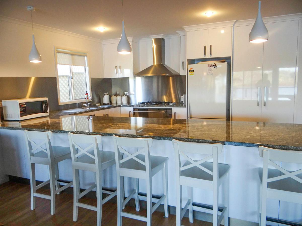 open plan kitchen