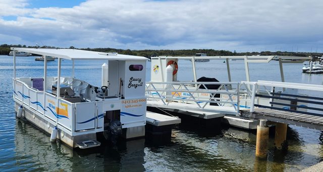 Tea Gardens BBQ Boats