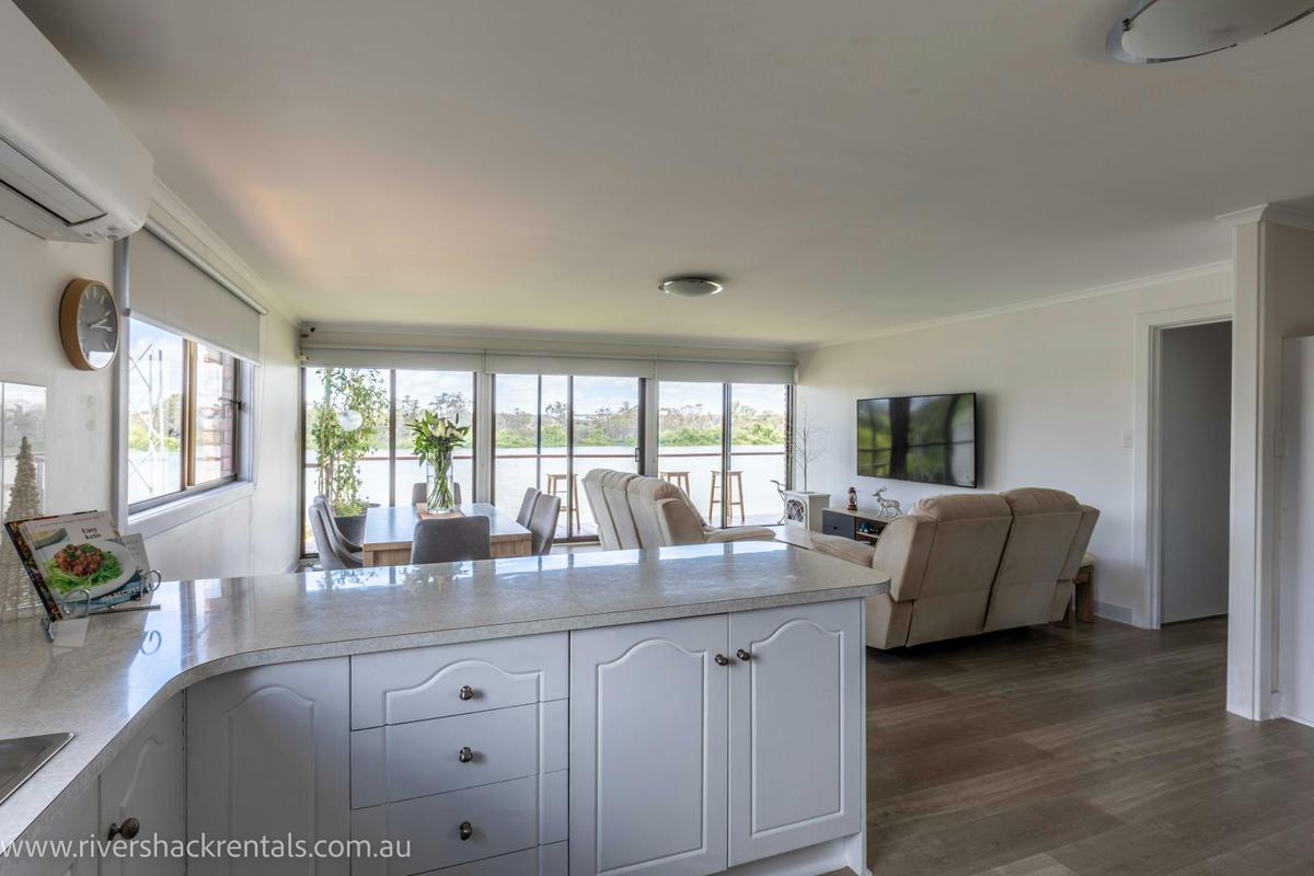 open plan kitchen