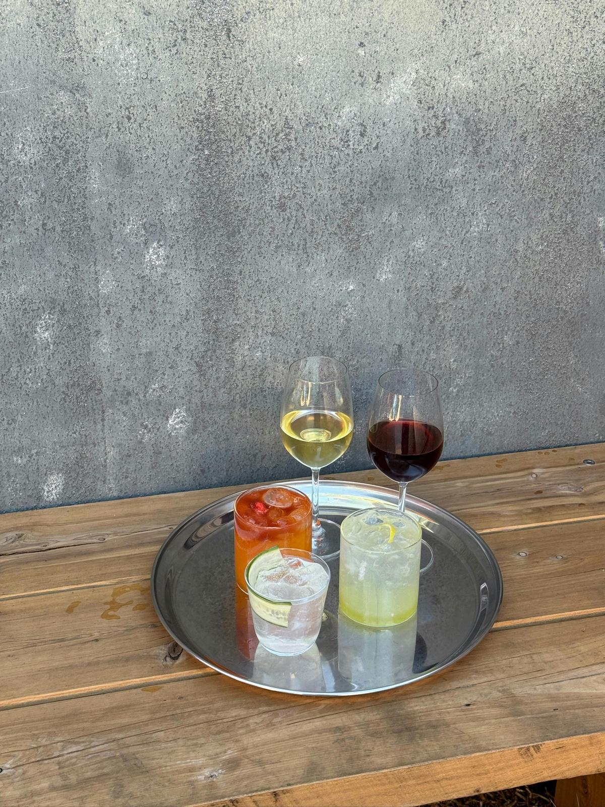 Cocktails and Wine