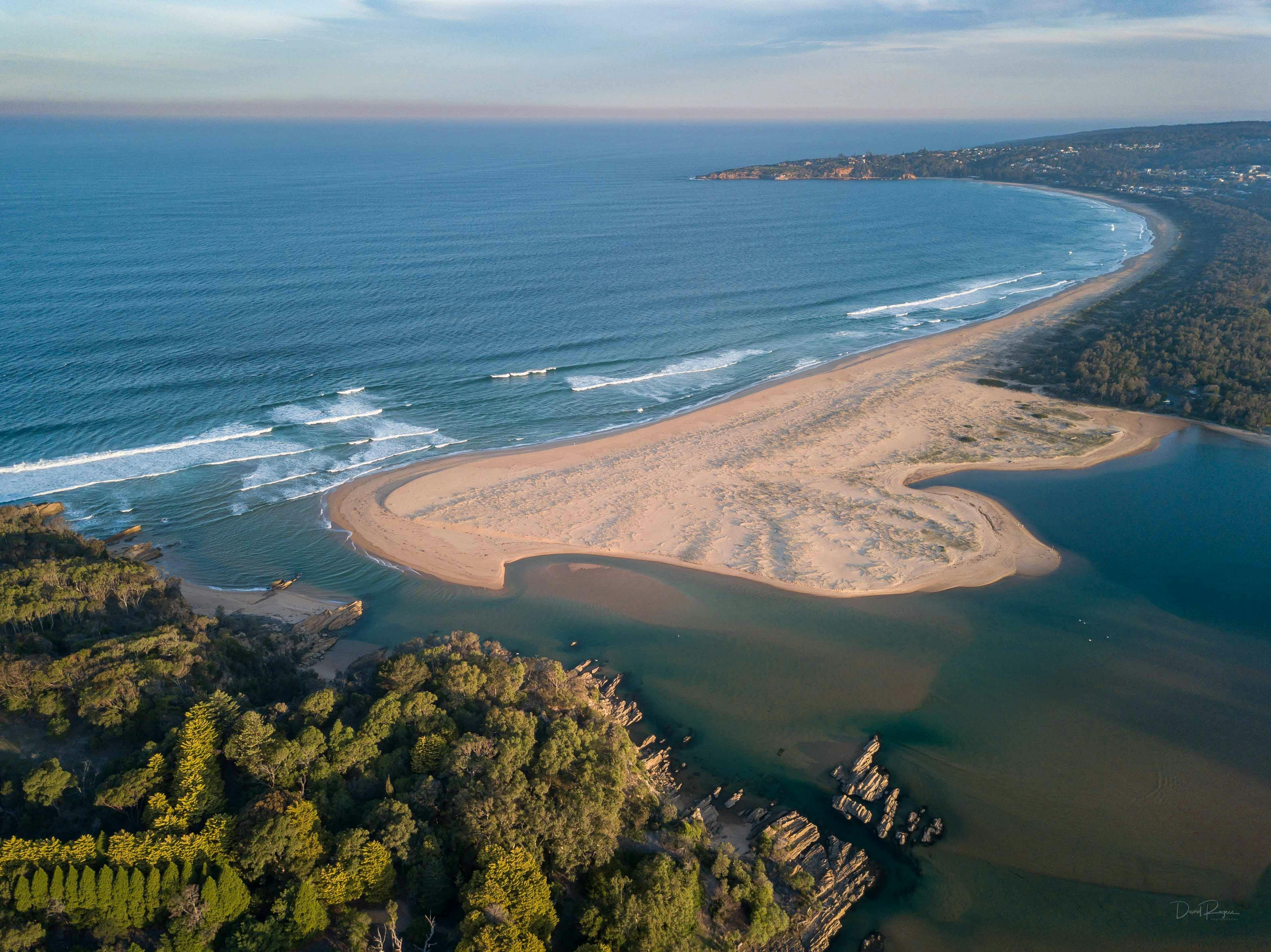 Northern end of Tathra Beach