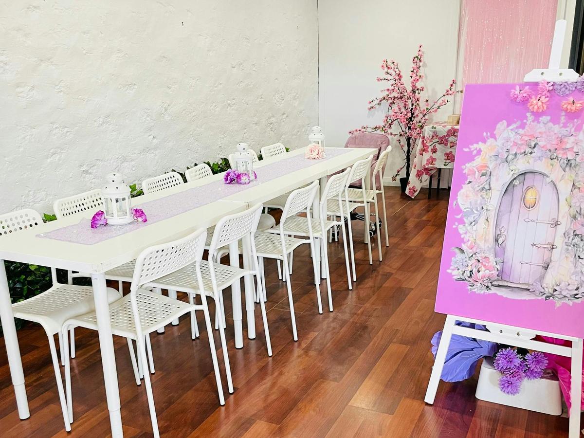 Room set up for a hollistic event