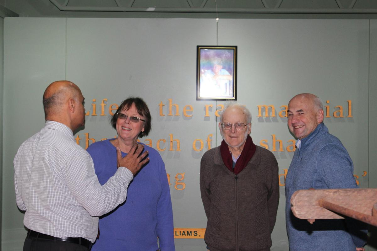 Neil with 3 local historian, one of whom may join us on the tour to make it even more informative.
