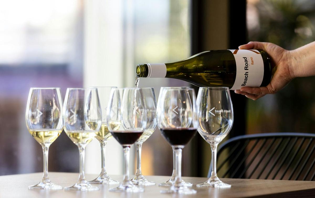 Wine Tasting Flight in McLaren Vale