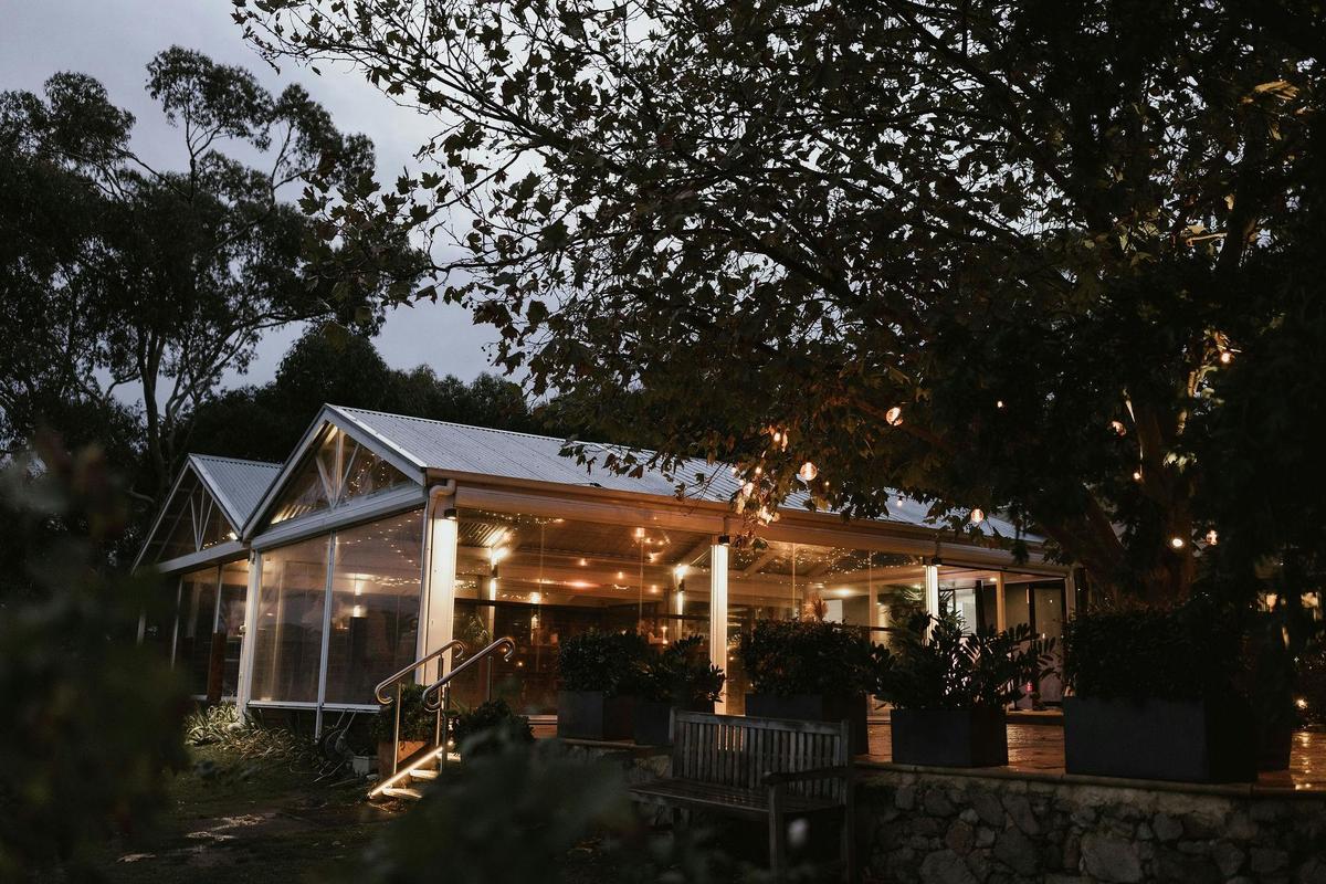 Beach Road Wines Alfresco at Night