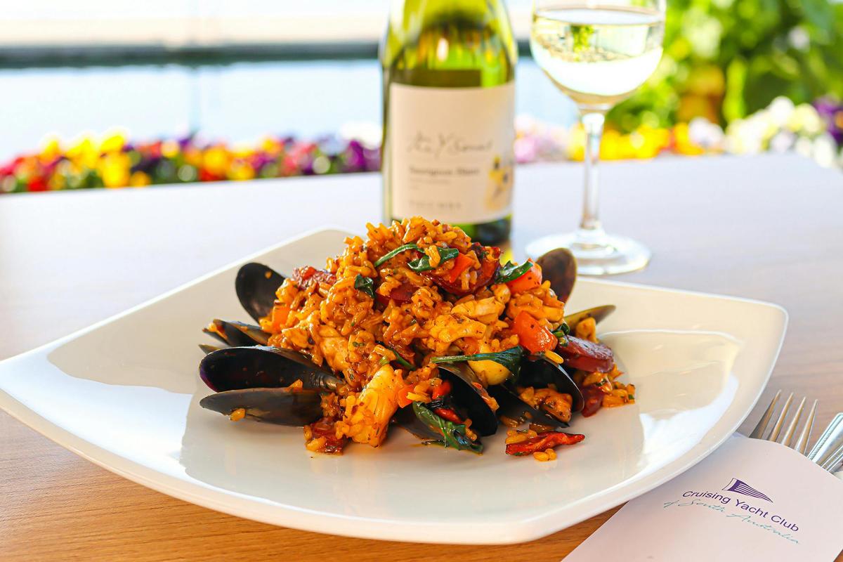 Waterfront dining
