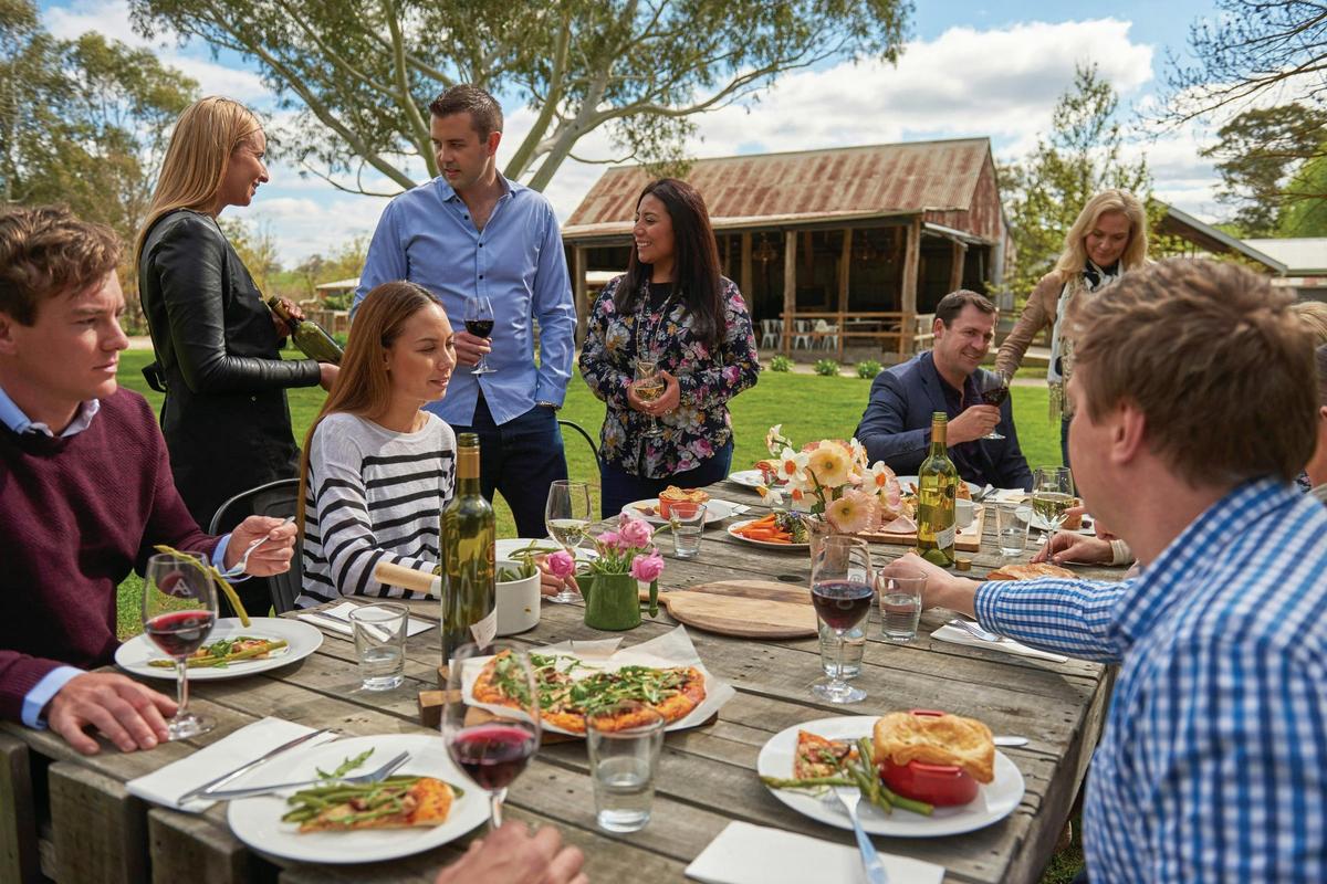 Long Lunch at Barristers Block, Adelaide Hills