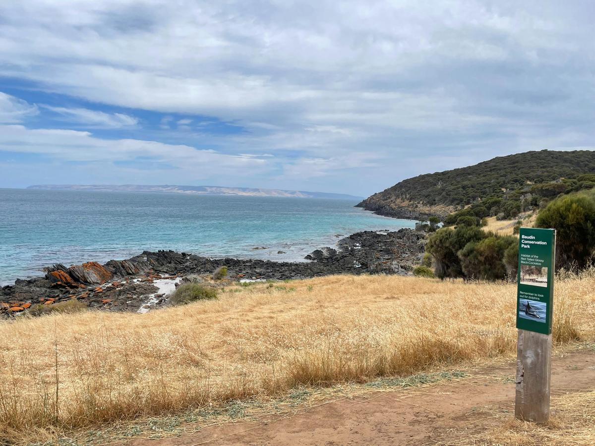 View of the ocean from Iron Stone Hill Hike