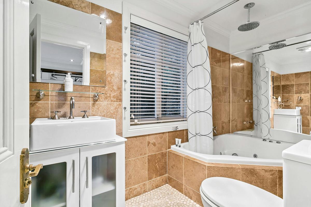 The bathroom