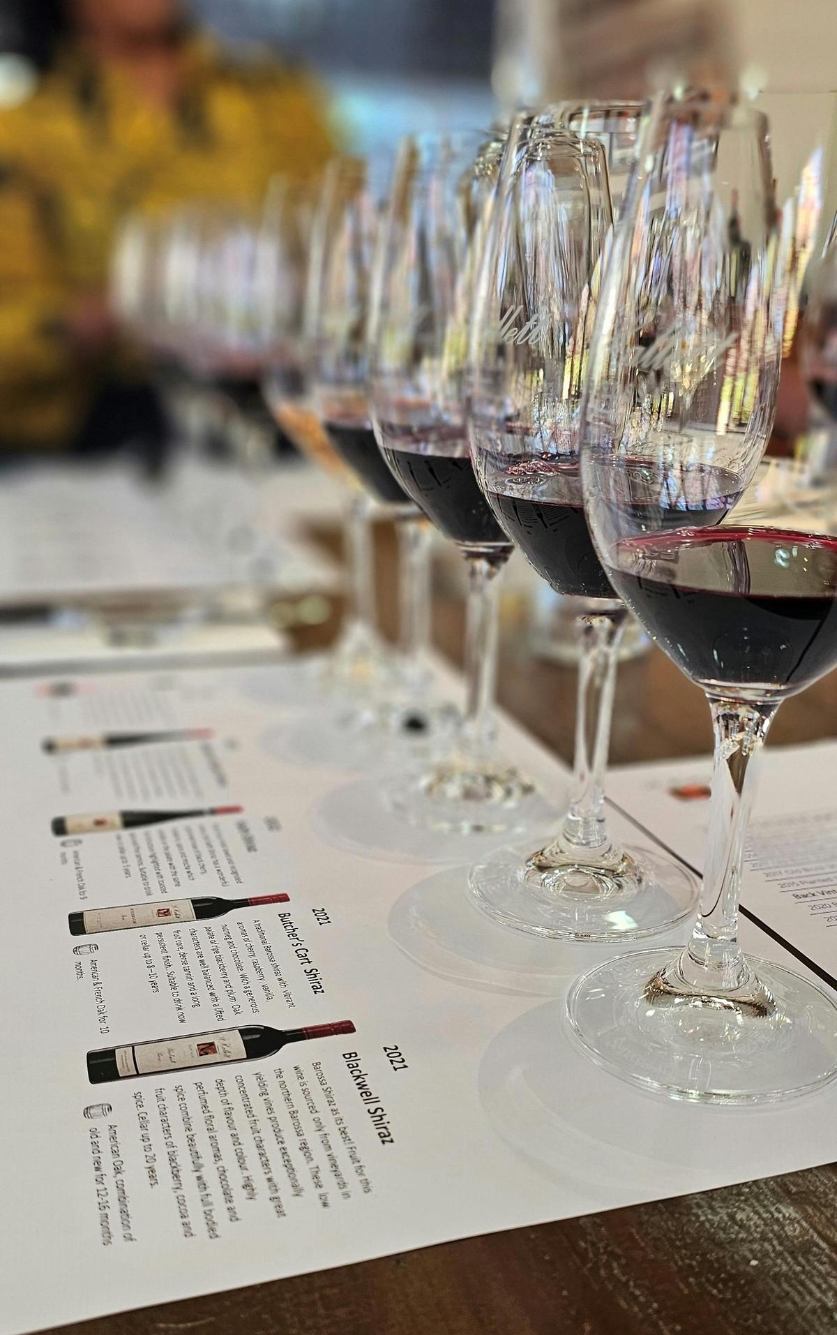 All Barossa Tours Red Wine Glasses
