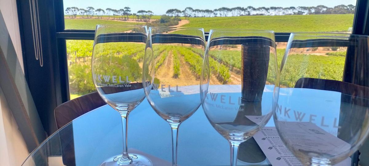 Tasting at Inkwell Wines