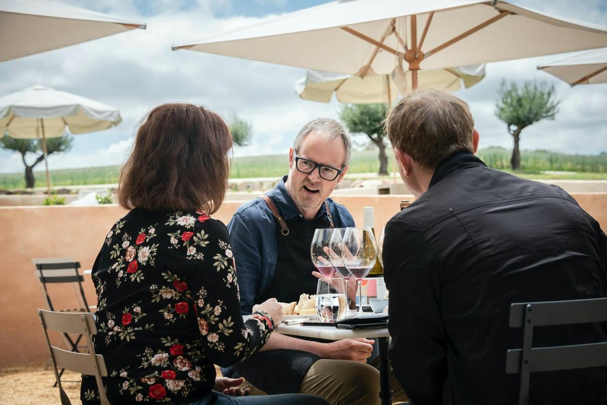 Guided wine flights