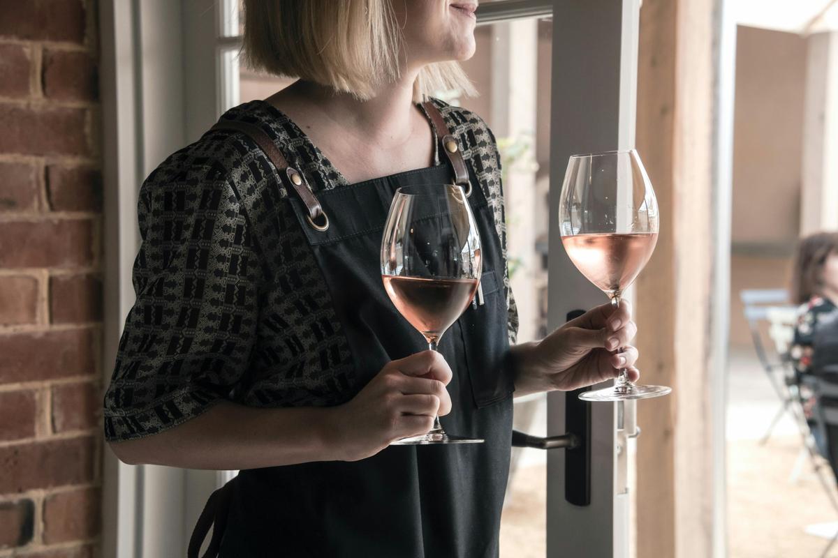 A glass of Rose at Alkina