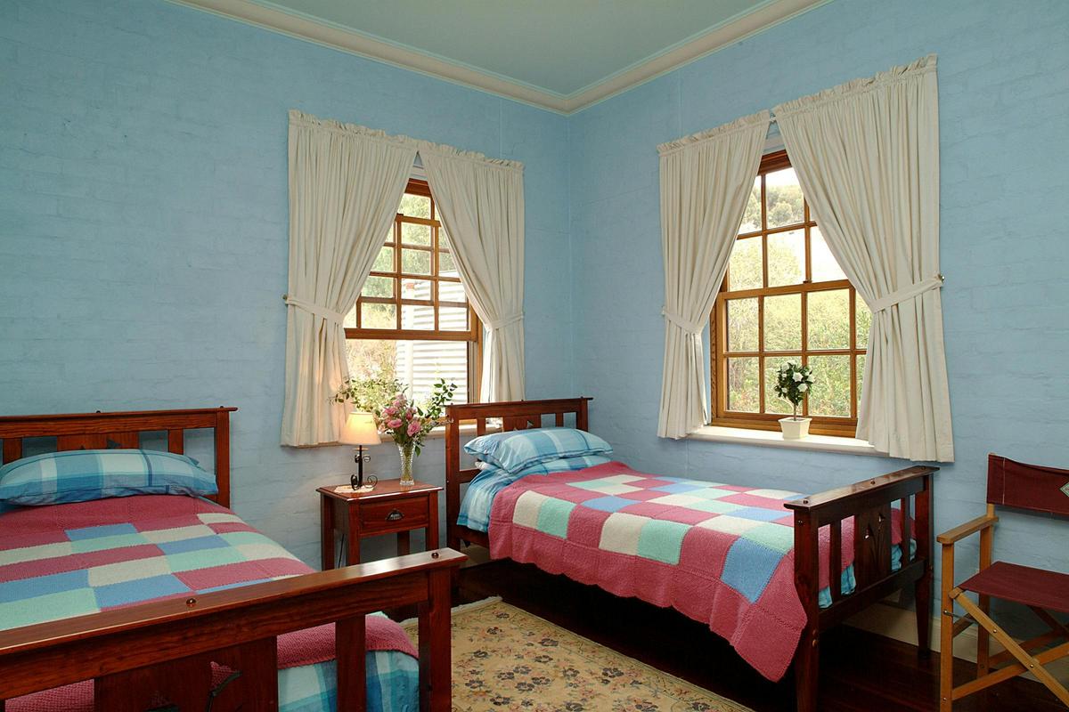 The twin room can be converted to a double if required.