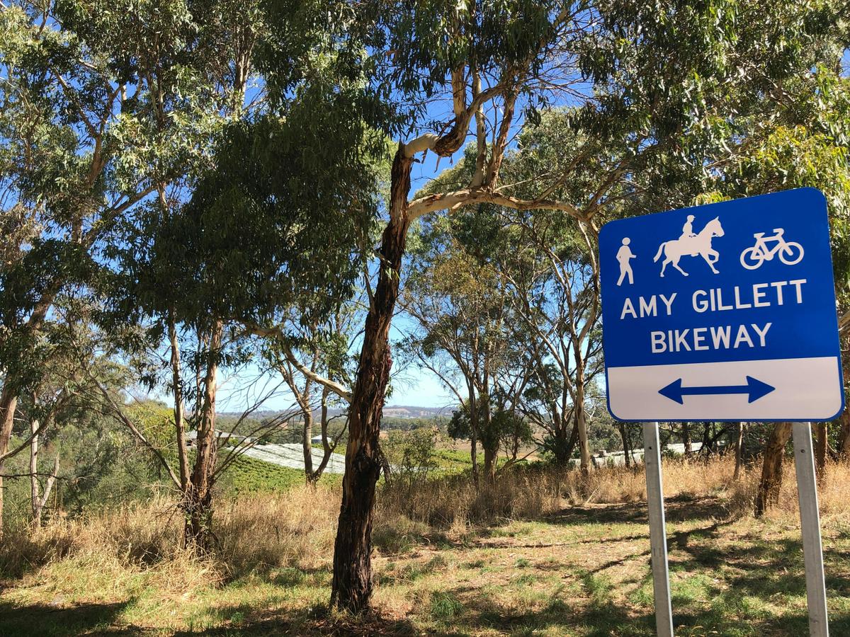 Amy Gillett Pathway, Mount Torrens