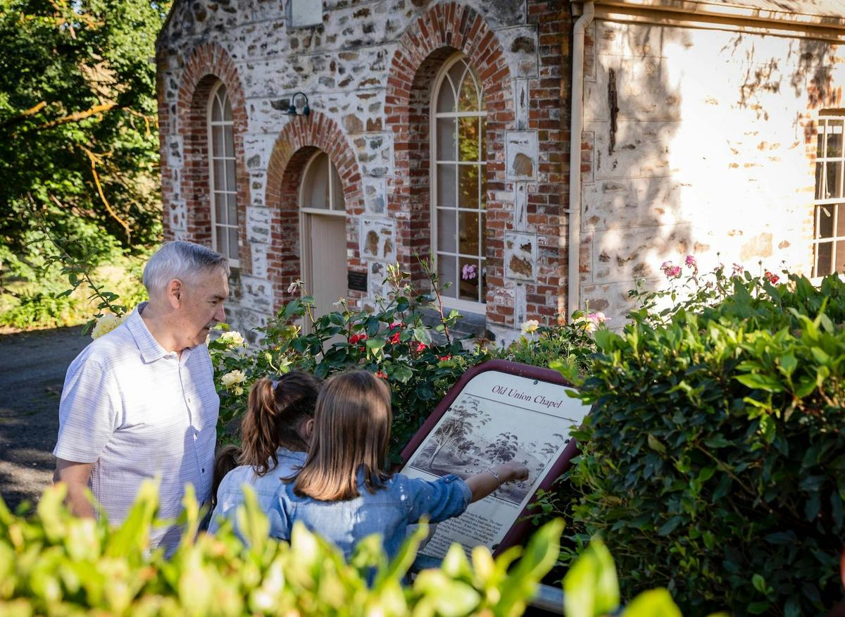 Visiting the Old Union Chapel