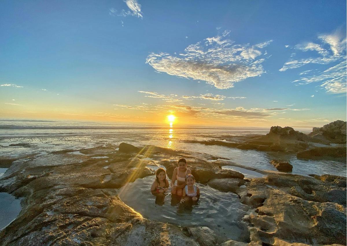 Rock Pools at Back Beach