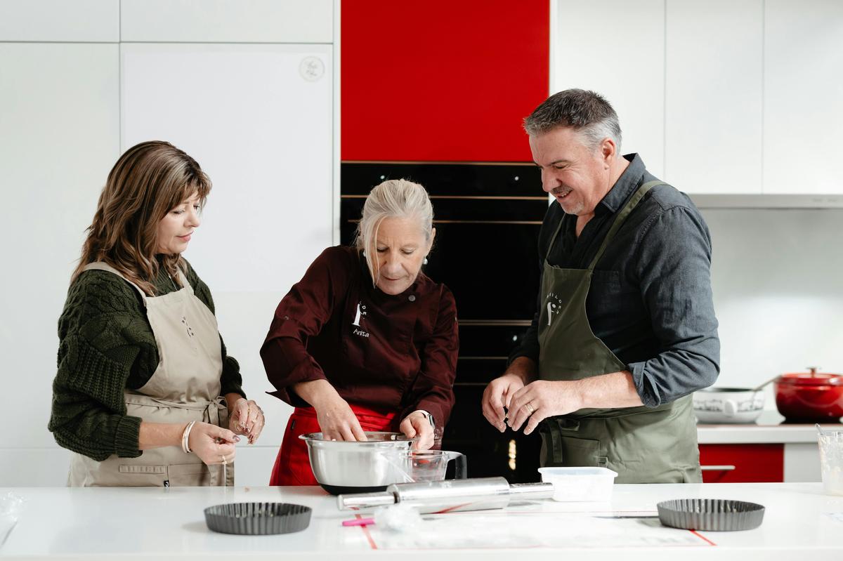 Hands-on cooking with personalised guidance from Anita Robin