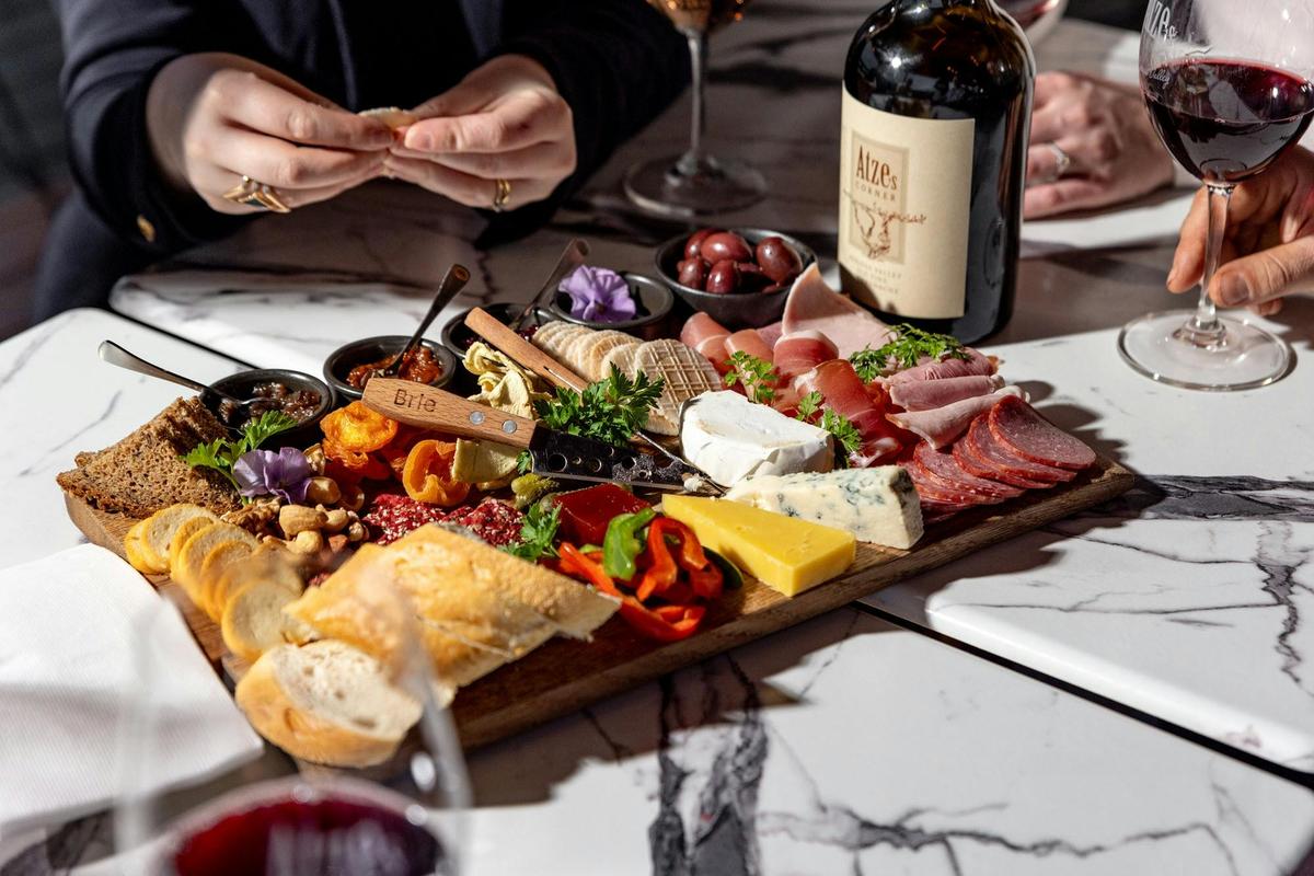 Farm produce platter