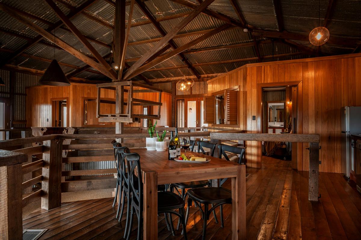 Auction Shed Dining