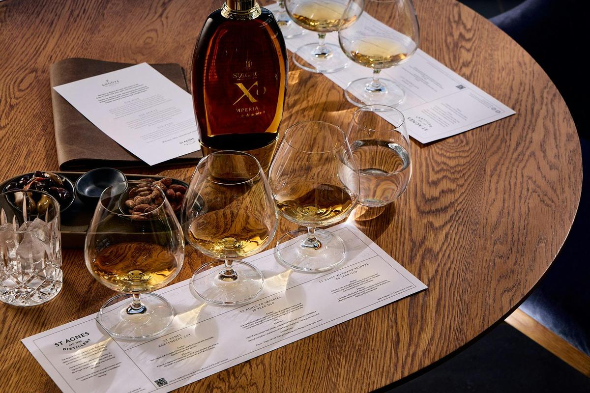 St Agnes Brandy Tasting