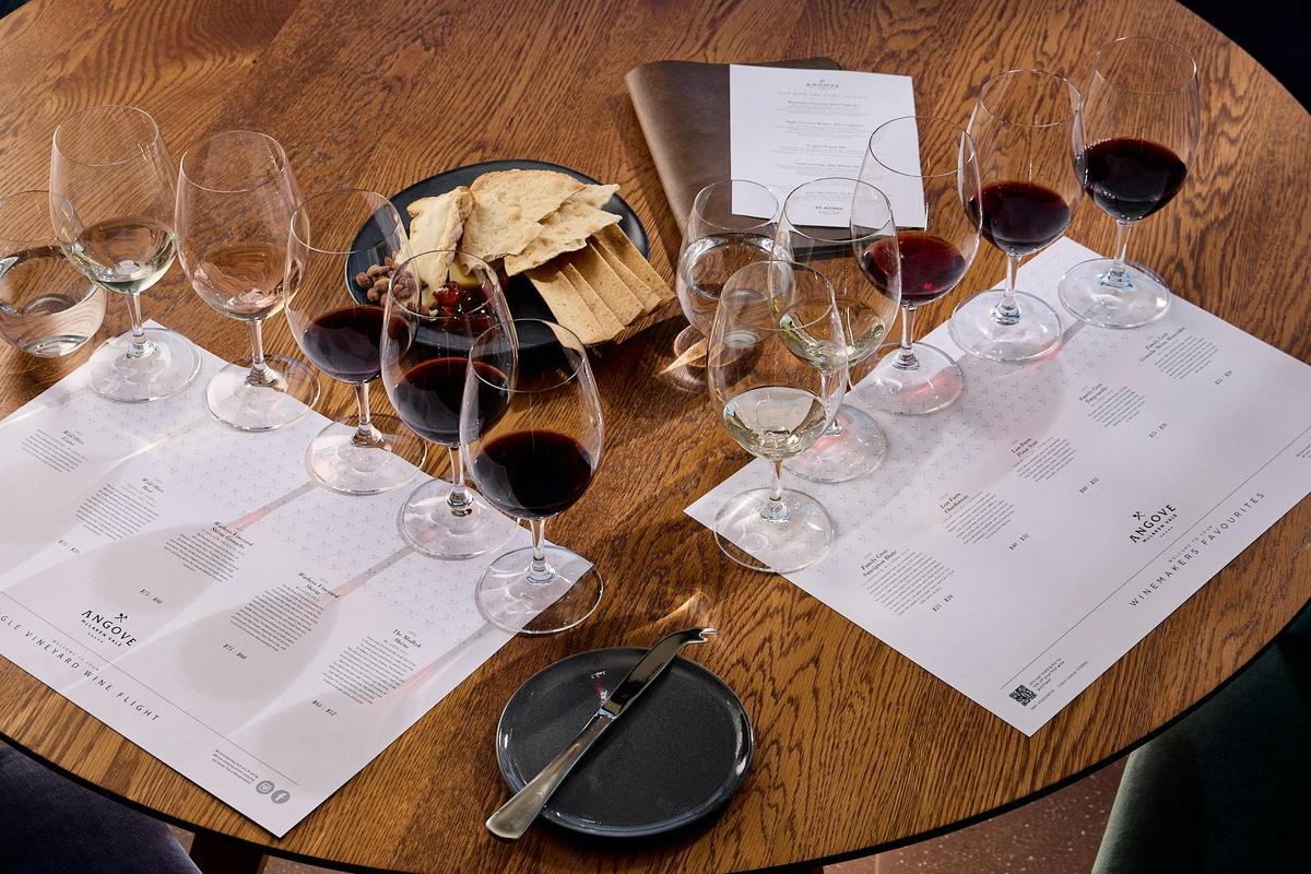 Angove McLaren Vale Wine Flight