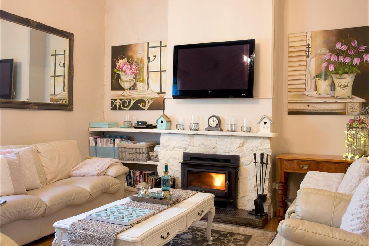 Log fires in winter, port and chocolates to enjoy in the loungeroom