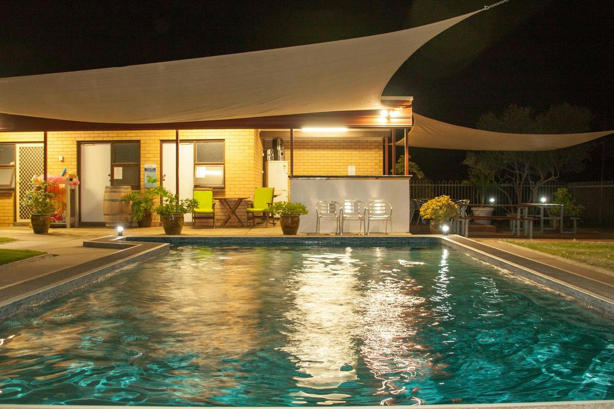 Outdoor Pool-Night