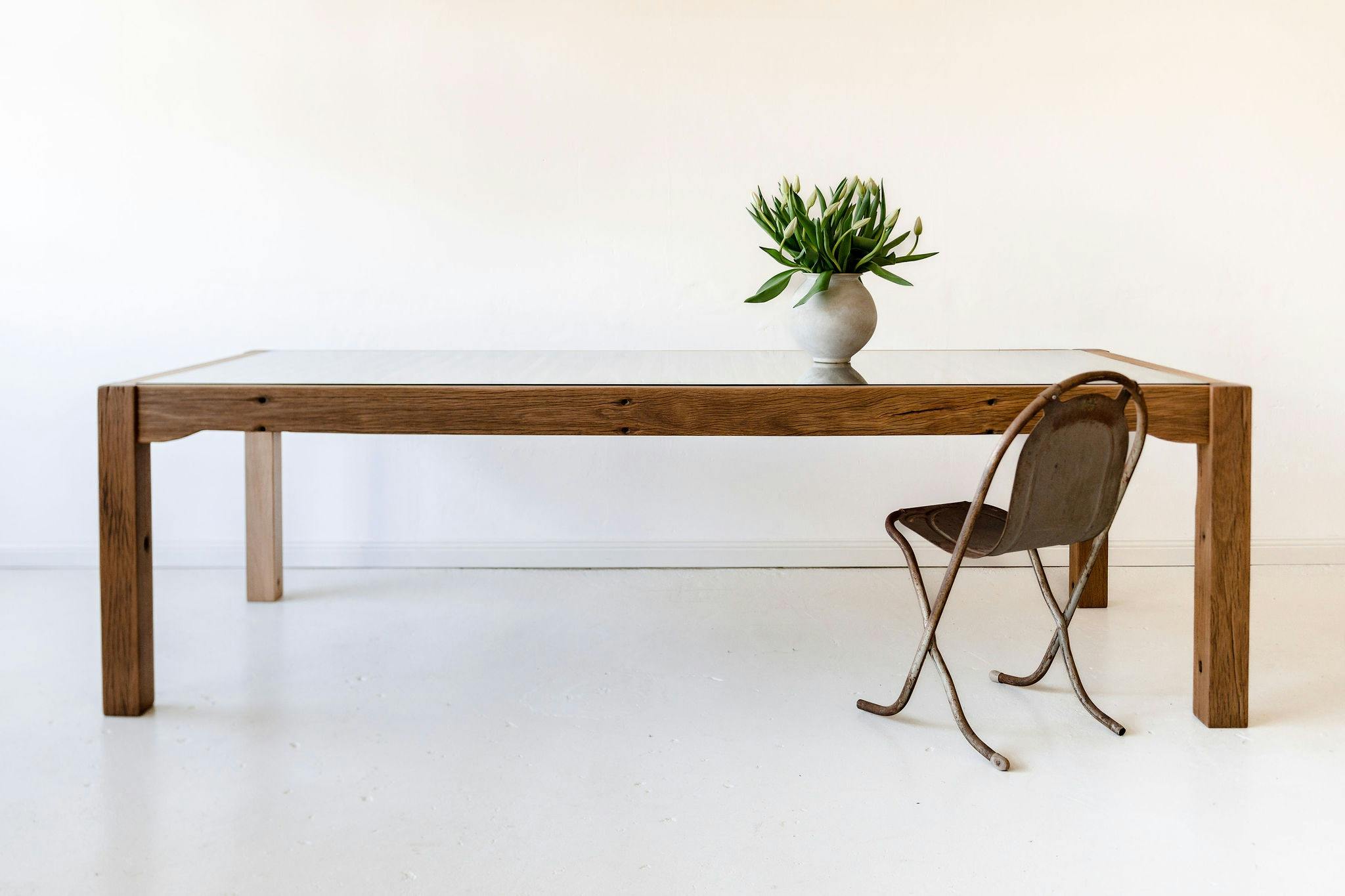 Thomas Keith's ode to the quintessential Australian wool classing table made from a local wool shed.