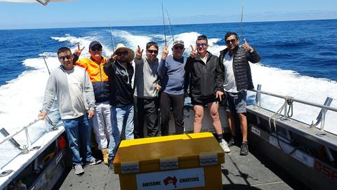 Offshore Bigger fish from Cape Jervis