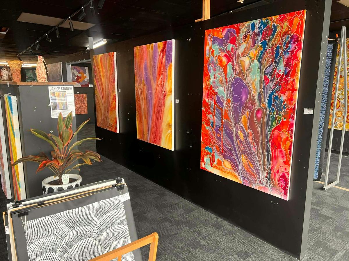 Inside gallery Janice Stanley APY collection