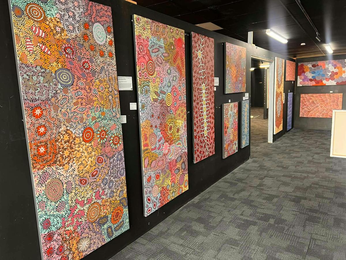 Inside Gallery Michelle Possum collection