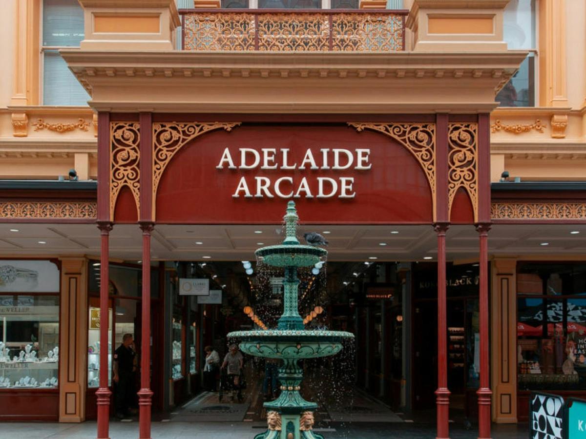 Adelaide Arcade entrance