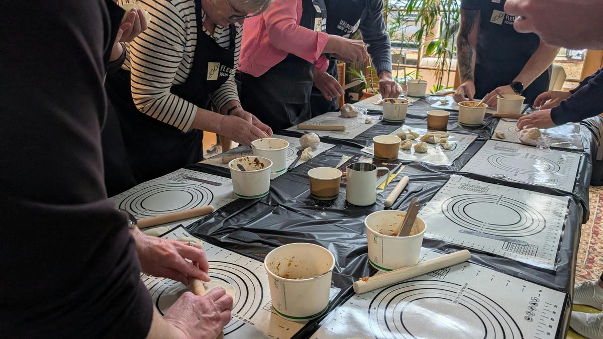 Artisan Dumpling Making Class, Hastwell & Lightfoot wine and cellar