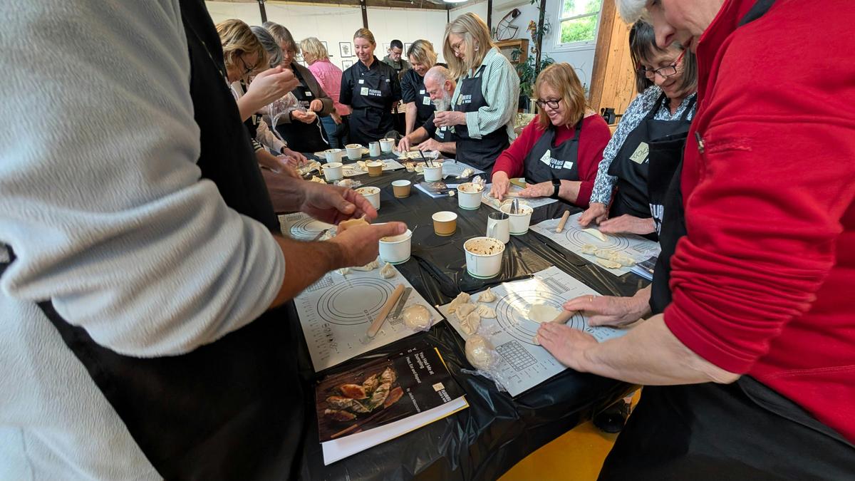 Artisan Dumpling Making Class, Hastwell & Lightfoot wine and cellar