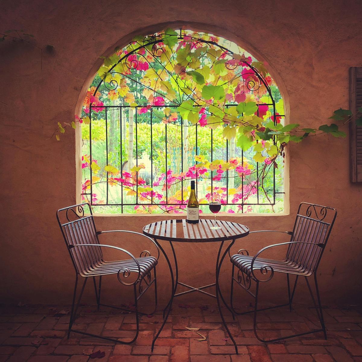 Courtyard tranquility