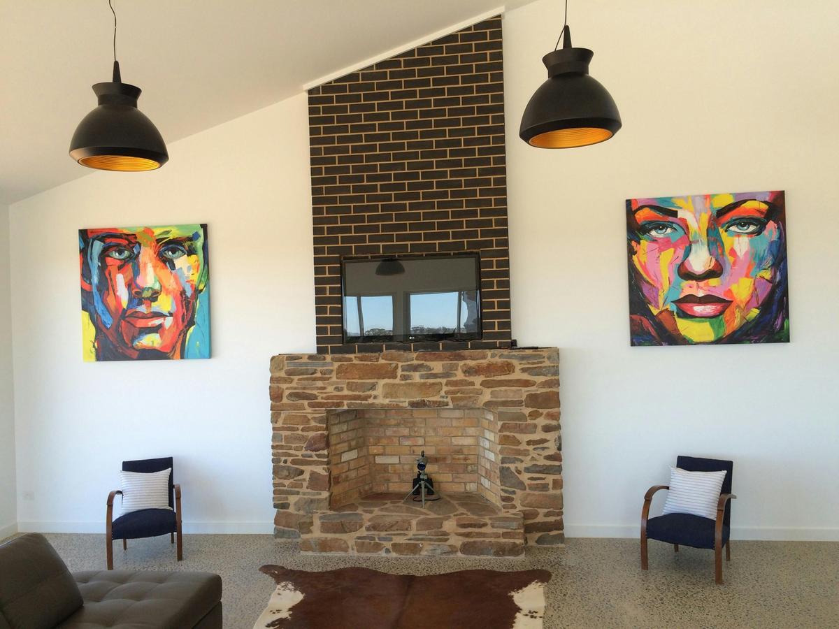 Huge Open fireplace