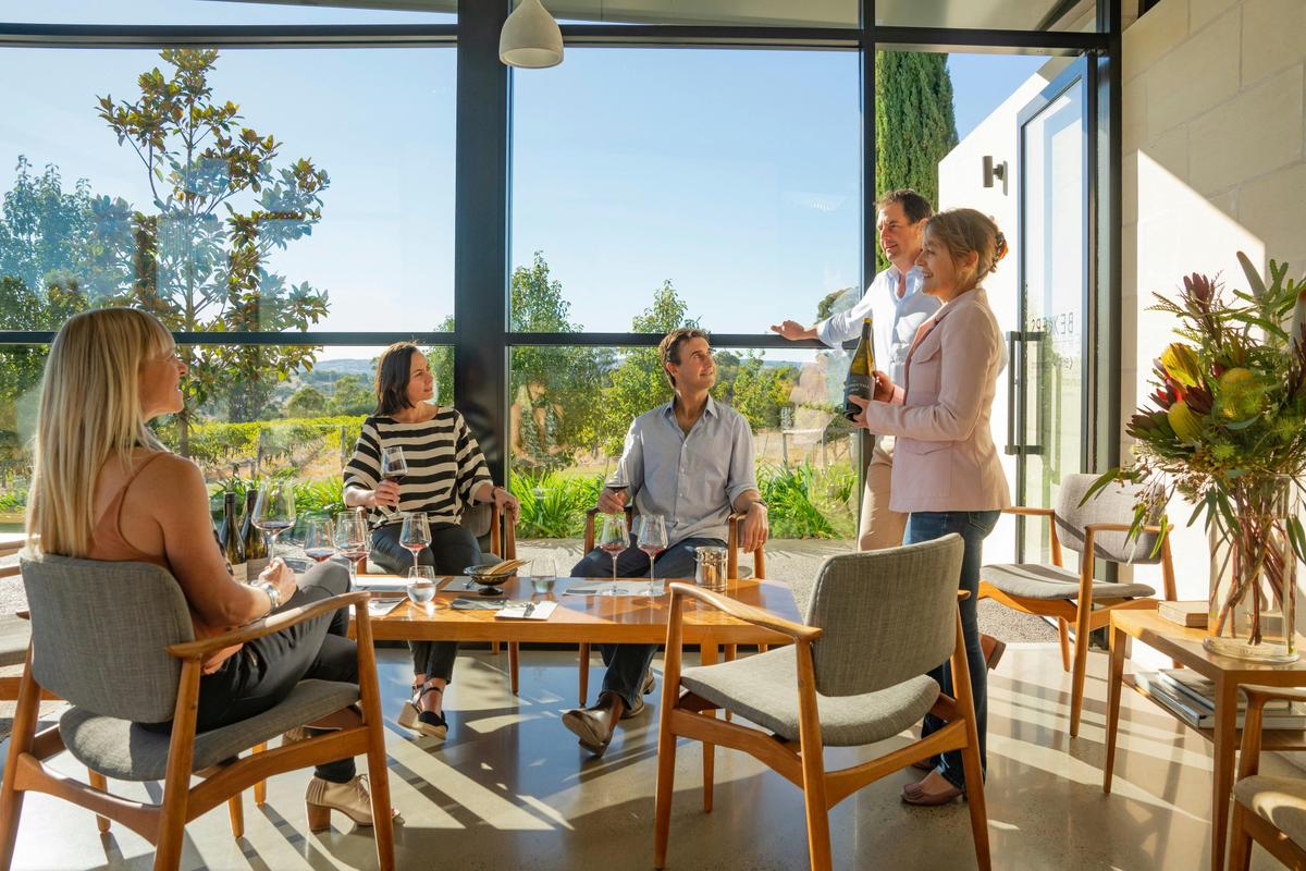 Bekkers Wine tasting room