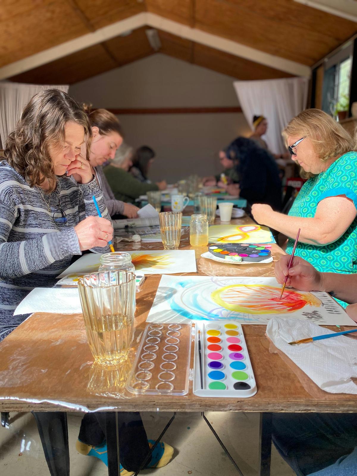Art of You Women's Circle Art therapy and Hypnotherapy