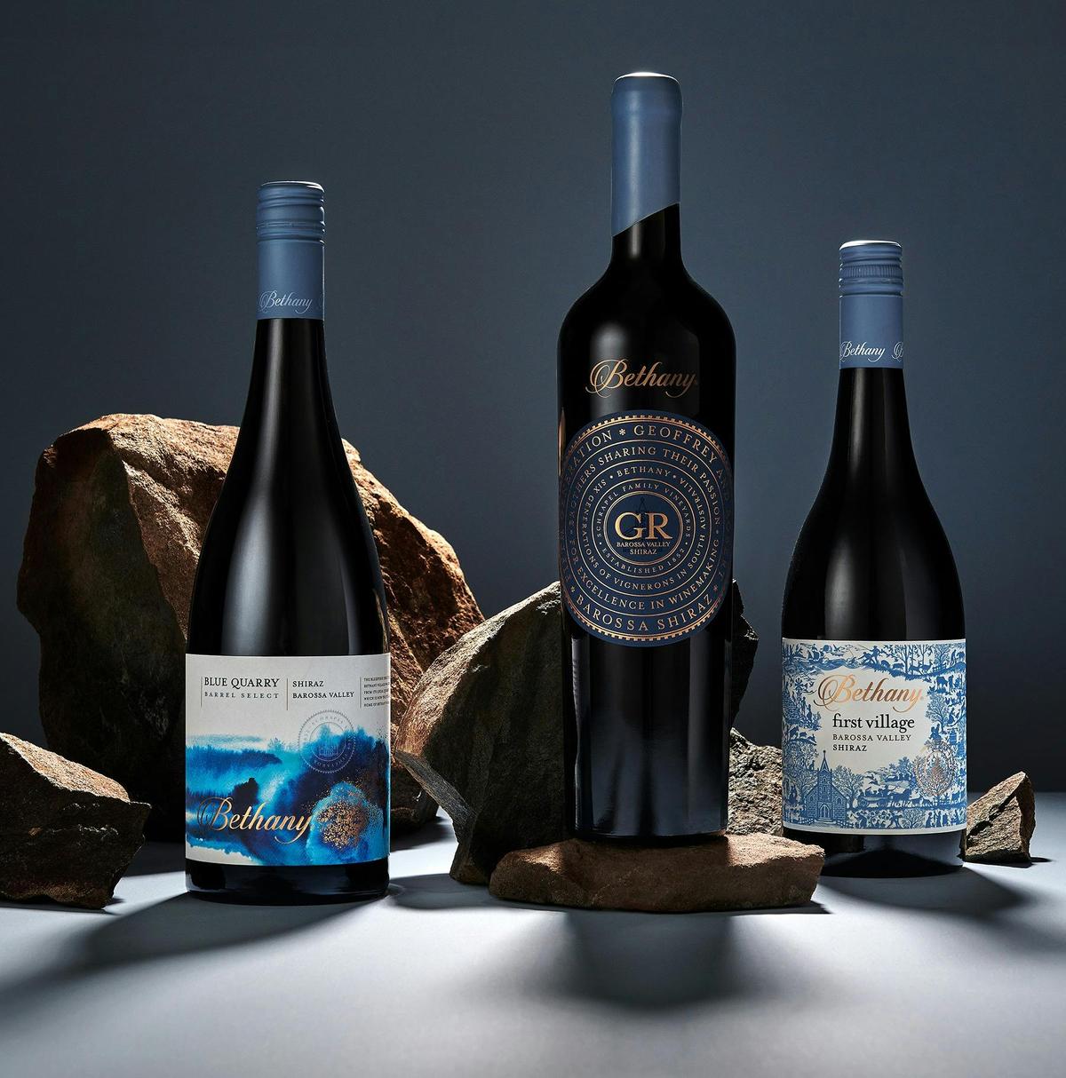 Bethany Wines - GR Shiraz, Blue Quarry Shiraz & First Village Shiraz