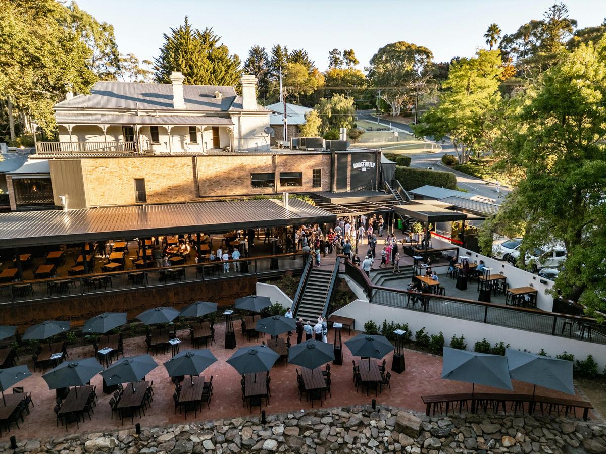 Newly renovated beer garden - the Pavilion provides shelter, heater & cooling