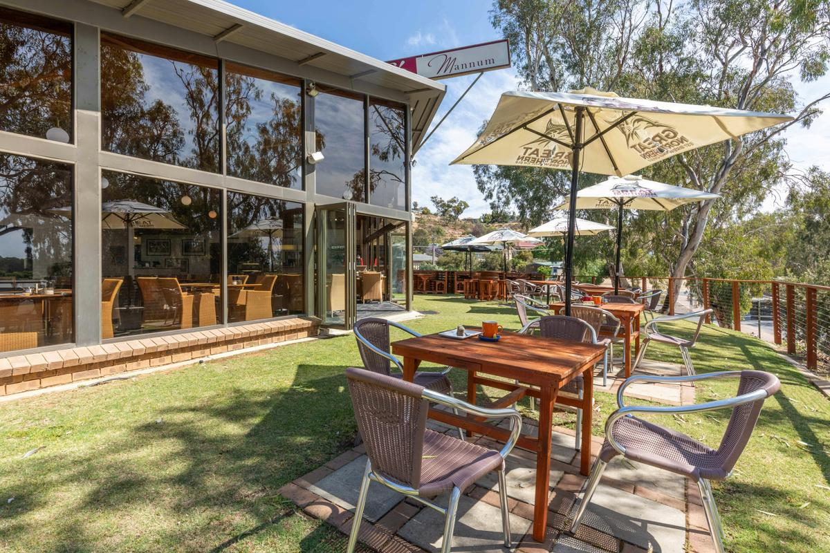 Outside dining