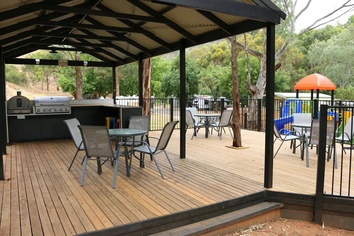 Camp Kitchen / Playground Area