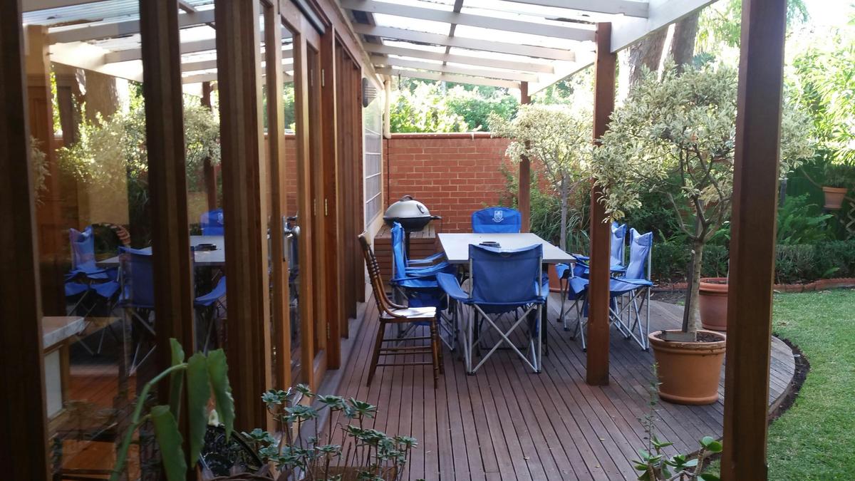 outside deck