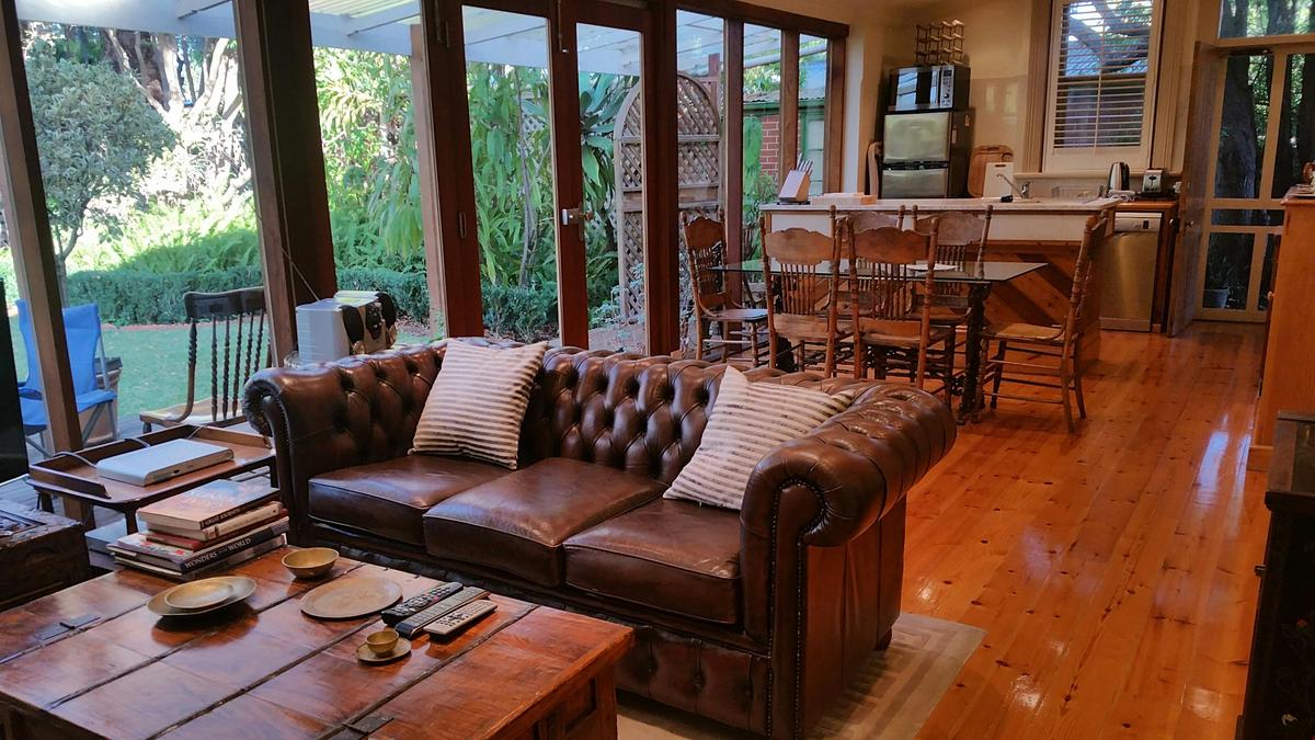 open plan living room